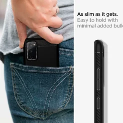 Etui SPIGEN Samsung Galaxy S20 Fe Rugged Armor Matte Black Czarne Case