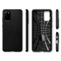 Etui SPIGEN Samsung Galaxy S20 Plus Liquid Air Matte Black Czarne Case