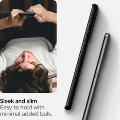 Etui SPIGEN Samsung Galaxy S20 Plus Liquid Air Matte Black Czarne Case