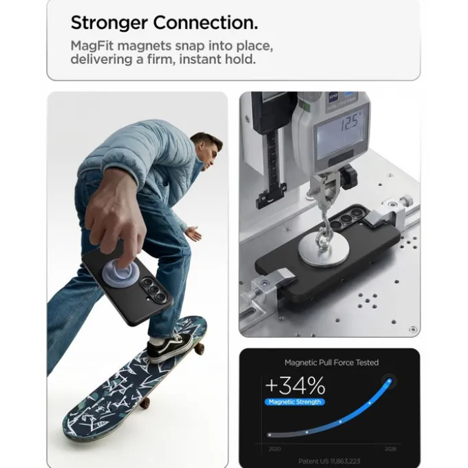 ETUI SPIGEN SAMSUNG GALAXY S26 THIN FIT MAG MAGSAFE CZARNE