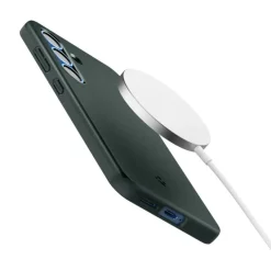 ETUI SPIGEN SAMSUNG GALAXY S25 THIN FIT MAG MAGSAFE ABYSS GREEN