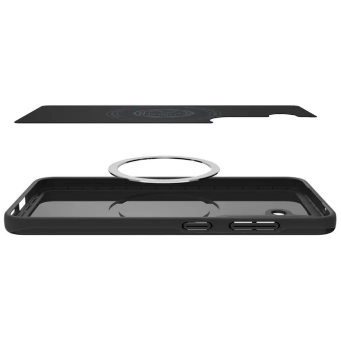 ETUI SPIGEN SAMSUNG GALAXY S25 THIN FIT MAG MAGSAFE CZARNE