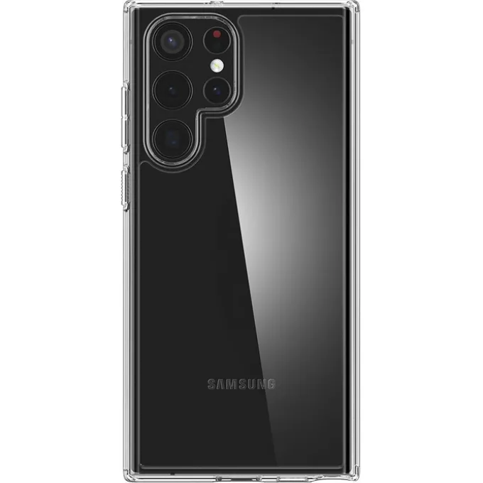 ETUI SPIGEN Samsung Galaxy S22 Ultra Ultra Hybrid Crystal Przezroczyste Clear Case