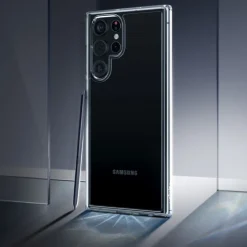 ETUI SPIGEN Samsung Galaxy S22 Ultra Ultra Hybrid Crystal Przezroczyste Clear Case