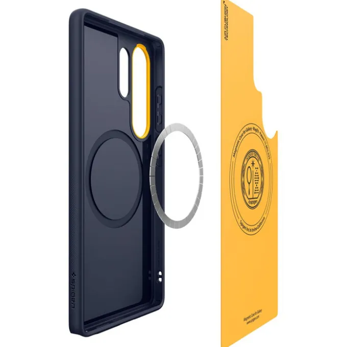 ETUI SPIGEN SAMSUNG GALAXY S25 ULTRA NANO POP MAG MAGSAFE BLUEBERRY NAVY
