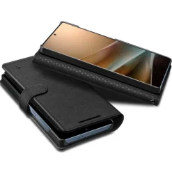 ETUI SPIGEN SAMSUNG GALAXY S25 ULTRA WALLET ”S” CZARNE