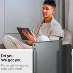 ETUI SPIGEN SAMSUNG GALAXY TAB S10 FE+ PLUS 13.1 X620 / X626B ULTRA HYBRID ”PRO” CZARNE