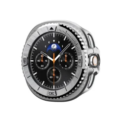 ETUI SPIGEN SAMSUNG GALAXY WATCH 8 CLASSIC (46 MM) BEZEL TUNE PRO PILOT SILVER