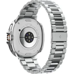 ETUI SPIGEN SAMSUNG GALAXY WATCH 8 CLASSIC (46 MM) BEZEL TUNE PRO PILOT SILVER