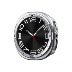 ETUI SPIGEN SAMSUNG GALAXY WATCH 8 (44 MM) BEZEL TUNE PRO PILOT RAMKA SILVER