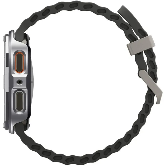 ETUI SPIGEN SAMSUNG GALAXY WATCH 8 (44 MM) BEZEL TUNE PRO PILOT RAMKA SILVER