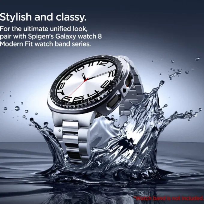 ETUI SPIGEN SAMSUNG GALAXY WATCH 8 (44 MM) BEZEL TUNE PRO DIVER RAMKA BLACK