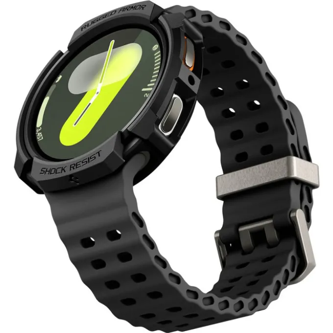 ETUI SPIGEN SAMSUNG GALAXY WATCH 8 44 MM RUGGED ARMOR MATTE CZARNE