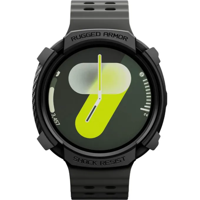ETUI SPIGEN SAMSUNG GALAXY WATCH 8 44 MM RUGGED ARMOR MATTE CZARNE