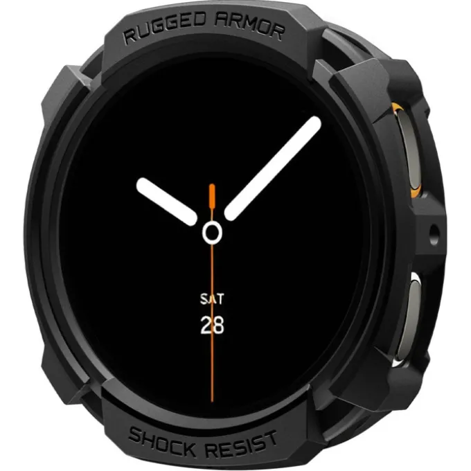 ETUI SPIGEN SAMSUNG GALAXY WATCH 8 44 MM RUGGED ARMOR MATTE CZARNE