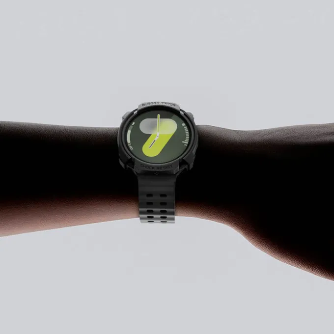 ETUI SPIGEN SAMSUNG GALAXY WATCH 8 44 MM RUGGED ARMOR MATTE CZARNE