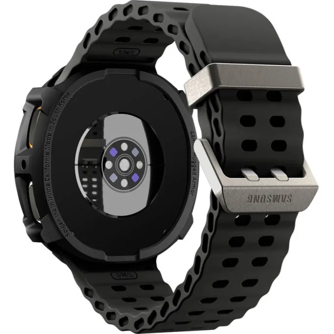 ETUI SPIGEN SAMSUNG GALAXY WATCH 8 44 MM RUGGED ARMOR MATTE CZARNE
