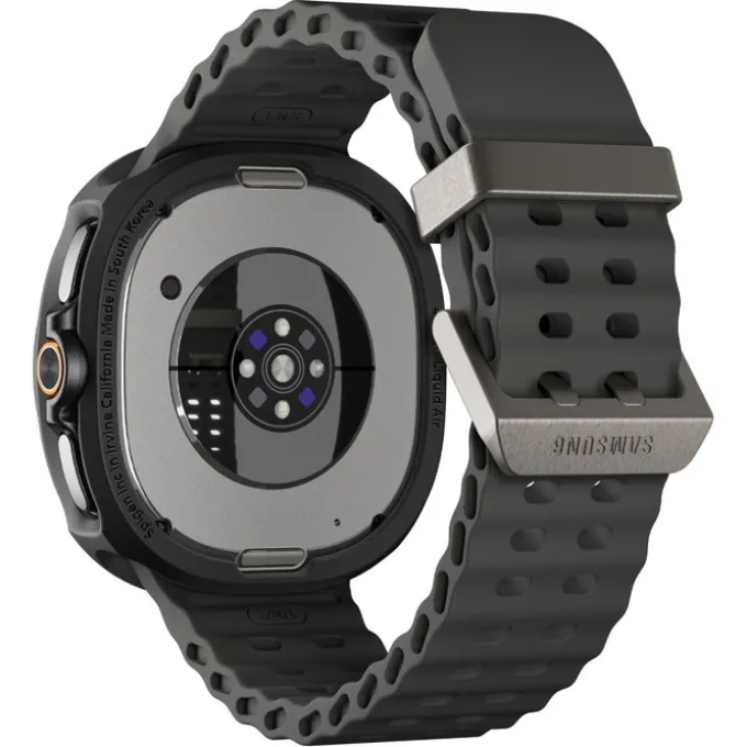 ETUI SPIGEN SAMSUNG GALAXY WATCH 8 CLASSIC 46 MM LIQUID AIR MATTE CZARNE