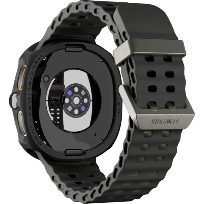 ETUI SPIGEN SAMSUNG GALAXY WATCH 8 44 MM LIQUID AIR MATTE CZARNE