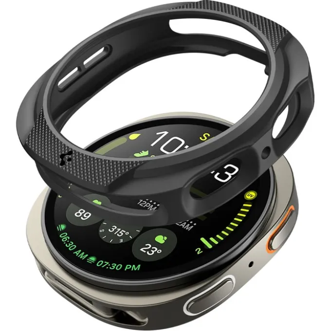 ETUI SPIGEN SAMSUNG GALAXY WATCH 8 40 MM LIQUID AIR MATOWE CZARNE