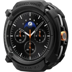 ETUI SPIGEN SAMSUNG GALAXY WATCH 8 CLASSIC 46 MM RUGGED ARMOR MATTE CZARNE