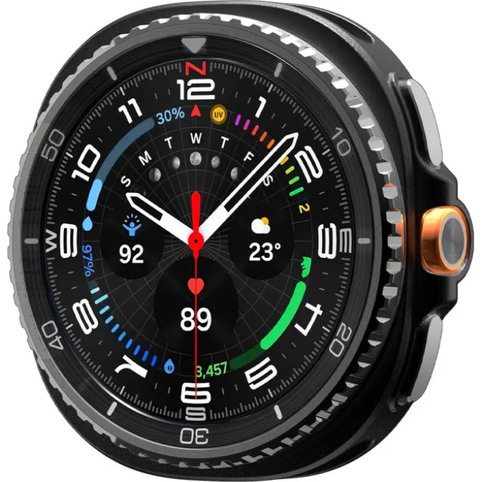 ETUI SPIGEN SAMSUNG GALAXY WATCH 8 CLASSIC 46 MM RUGGED ARMOR MATTE CZARNE
