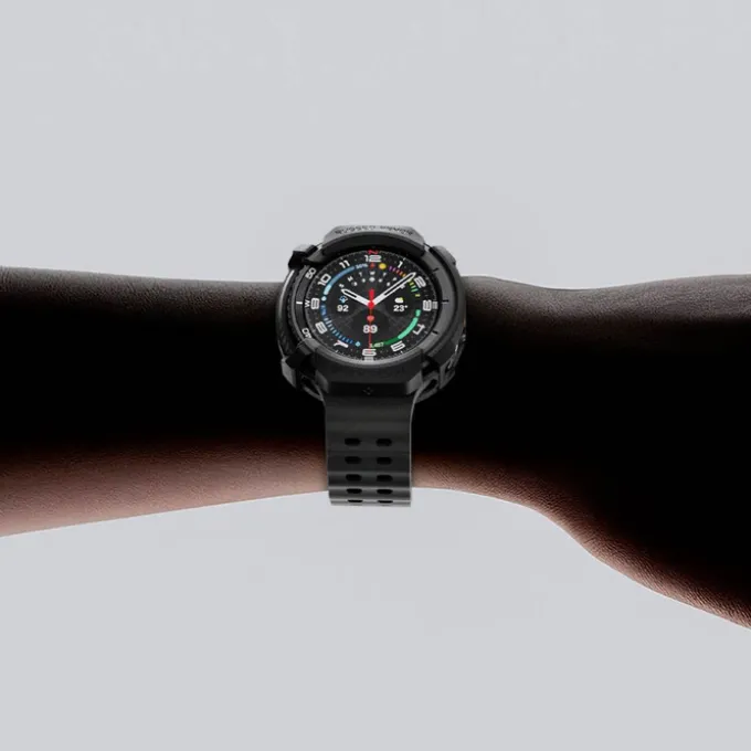 ETUI SPIGEN SAMSUNG GALAXY WATCH 8 CLASSIC 46 MM RUGGED ARMOR MATTE CZARNE