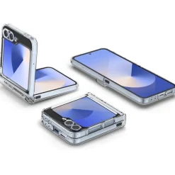 ETUI SPIGEN SAMSUNG GALAXY Z FLIP 7 FE Z FLIP 6 ULTRA HYBRID PRO MAGSAFE CLEAR WHITE
