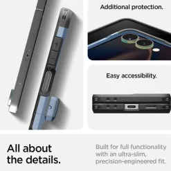 ETUI SPIGEN SAMSUNG GALAXY Z FLIP 7 TOUGH ARMOR PRO MAGSAFE SIERRA BLUE