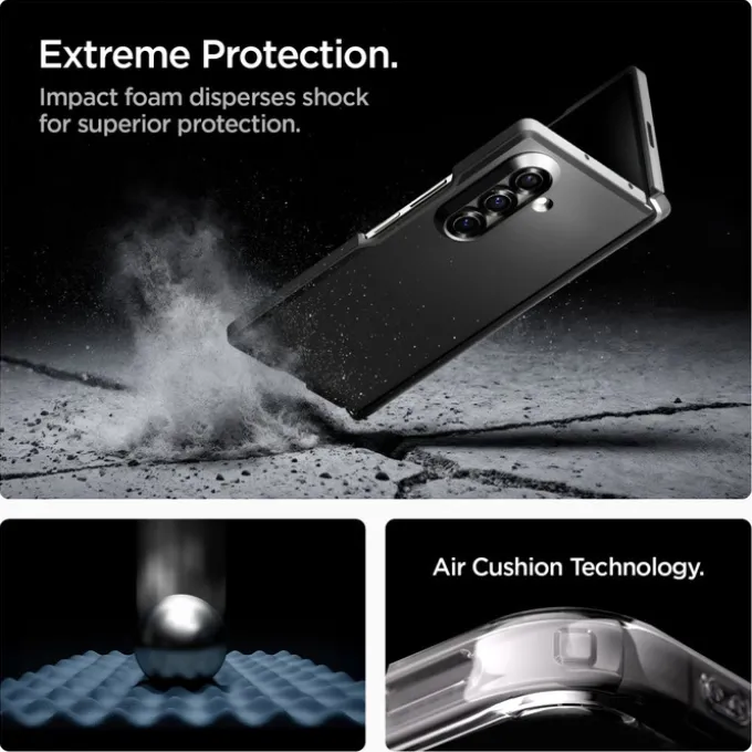ETUI SPIGEN SAMSUNG GALAXY Z FOLD 7 TOUGH ARMOR PRO MAG MAGSAFE CZARNE