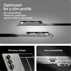 ETUI SPIGEN SAMSUNG GALAXY Z FOLD 7 AIRSKIN MAG MAGSAFE CRYSTAL PRZEZROCZYSTE BIAŁE