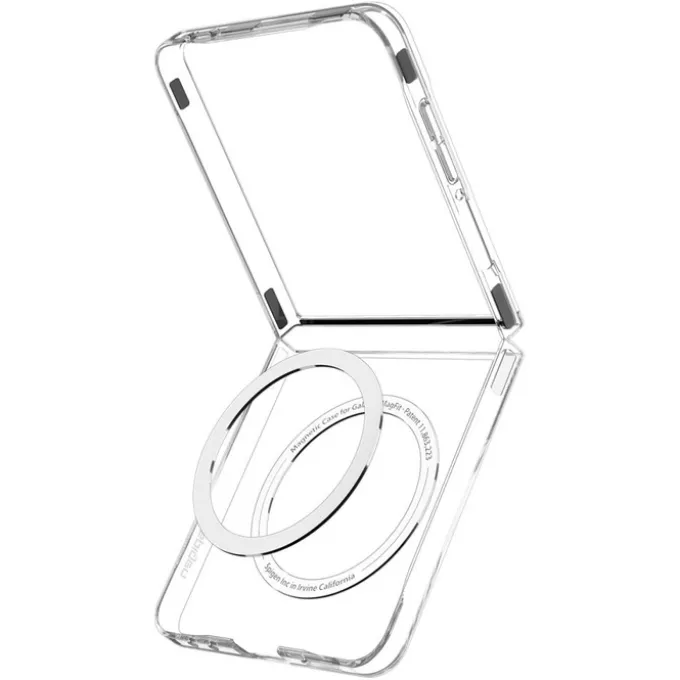 ETUI SPIGEN SAMSUNG GALAXY Z FLIP 7 AIRSKIN MAG MAGSAFE CRYSTAL PRZEZROCZYSTE BIAŁE