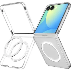 ETUI SPIGEN SAMSUNG GALAXY Z FLIP 7 AIRSKIN MAG MAGSAFE CRYSTAL PRZEZROCZYSTE BIAŁE