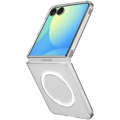 ETUI SPIGEN SAMSUNG GALAXY Z FLIP 7 AIRSKIN MAG MAGSAFE CRYSTAL PRZEZROCZYSTE BIAŁE