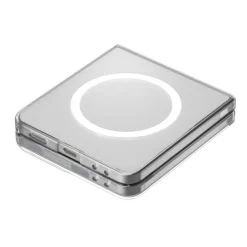 ETUI SPIGEN SAMSUNG GALAXY Z FLIP 7 AIRSKIN MAG MAGSAFE CRYSTAL PRZEZROCZYSTE BIAŁE