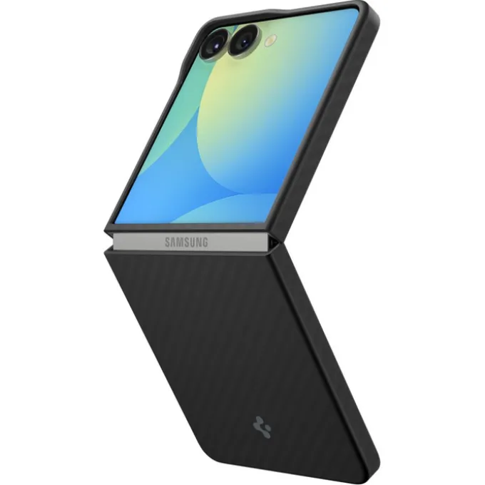 ETUI SPIGEN SAMSUNG GALAXY Z FLIP 7 AIRSKIN ARAMID CZARNE