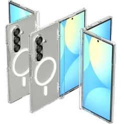 ETUI SPIGEN SAMSUNG GALAXY Z FOLD 7 ULTRA HYBRID PRO MAG MAGSAFE PRZEZROCZYSTE BIAŁE