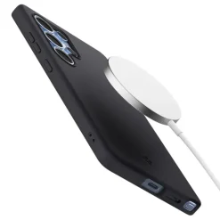 ETUI SPIGEN SILICONE FIT MAG MAGSAFE SAMSUNG GALAXY S25 ULTRA BLACK