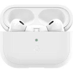 Etui Spigen Silicone Fit Strap Apple Airpods Pro 1 / 2 White/grey Case