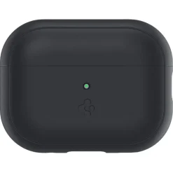 Etui Spigen Silicone Fit Strap Apple Airpods Pro 1 / 2 Black/phantom Green Case