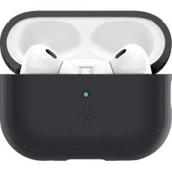 Etui Spigen Silicone Fit Strap Apple Airpods Pro 1 / 2 Black Case