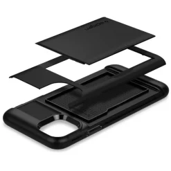 Etui SPIGEN Slim Armor Cs Apple Iphone 11 Black Czarne Case