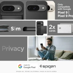 Etui SPIGEN SLIM ARMOR CS GOOGLE PIXEL 9 / 9 PRO BLACK