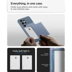 ETUI SPIGEN SLIM ARMOR CS SAMSUNG GALAXY S26 ULTRA LIGHT BLUE