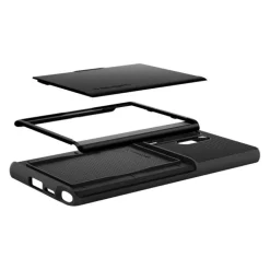 ETUI SPIGEN SLIM ARMOR CS SAMSUNG GALAXY S25 ULTRA BLACK