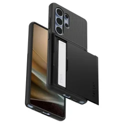 ETUI SPIGEN SLIM ARMOR CS SAMSUNG GALAXY S25 ULTRA BLACK