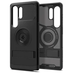 ETUI SPIGEN SLIM ARMOR MAG MAGSAFE SAMSUNG GALAXY S25 ULTRA BLACK