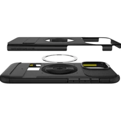 ETUI SPIGEN SLIM ARMOR MAG MAGSAFE IPHONE 16 PRO MAX BLACK