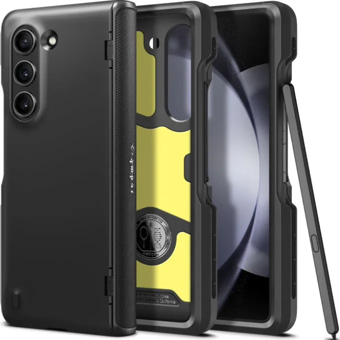 Etui Spigen Slim Armor Pro Pen Galaxy Z Fold 5 Black Case