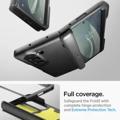 Etui Spigen Slim Armor Pro Pen Galaxy Z Fold 5 Black Case
